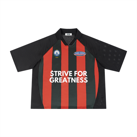 Everyday Striving™ Striped Mesh Boxy Soccer Jersey