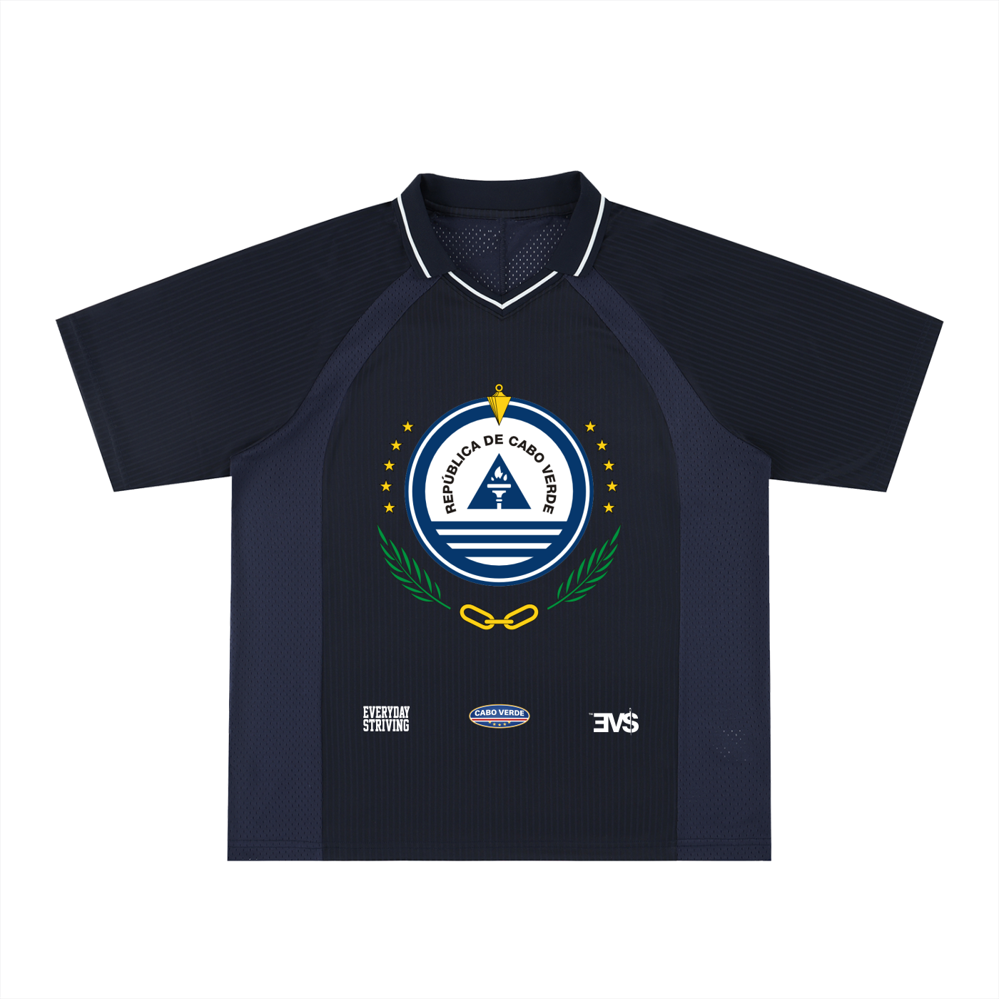 Cabo Verde Heritage Performance Soccer Jersey